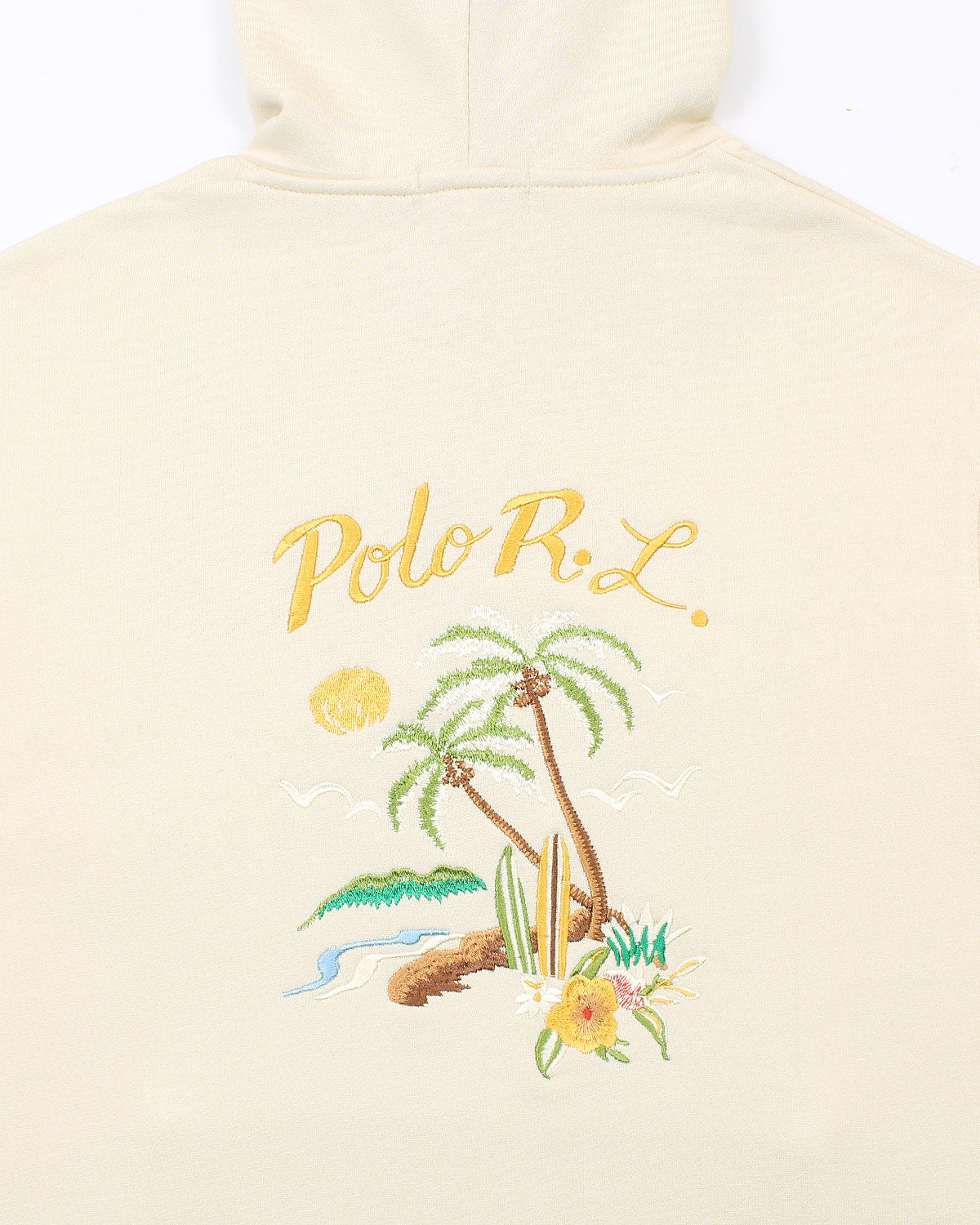 Men's Oversized Palm Hoddie - Off White