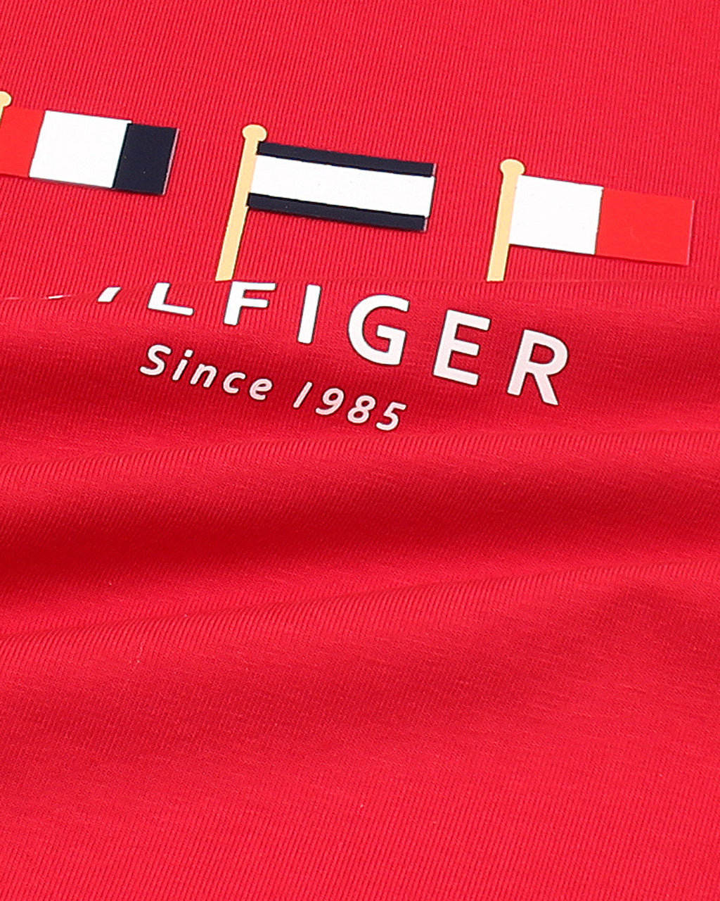 Exclusive Hilfiger Flag KIds Tracksuit - Red
