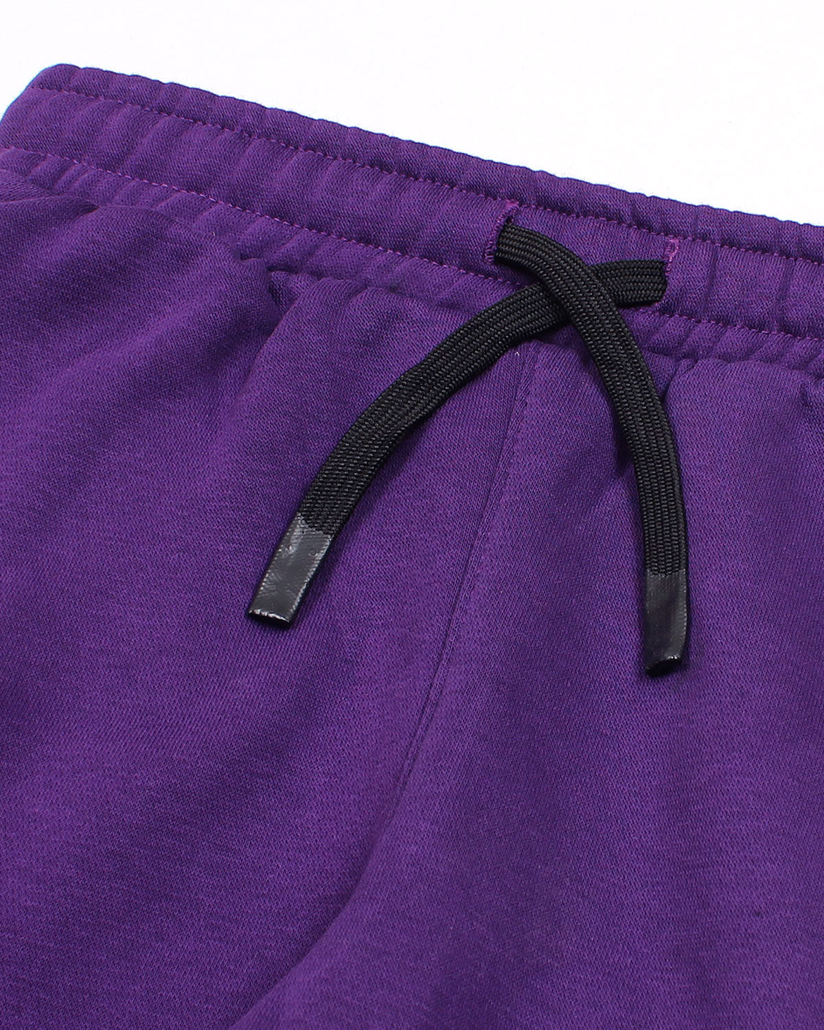 Hodded Baby Girls Tracksuit Set - Purple