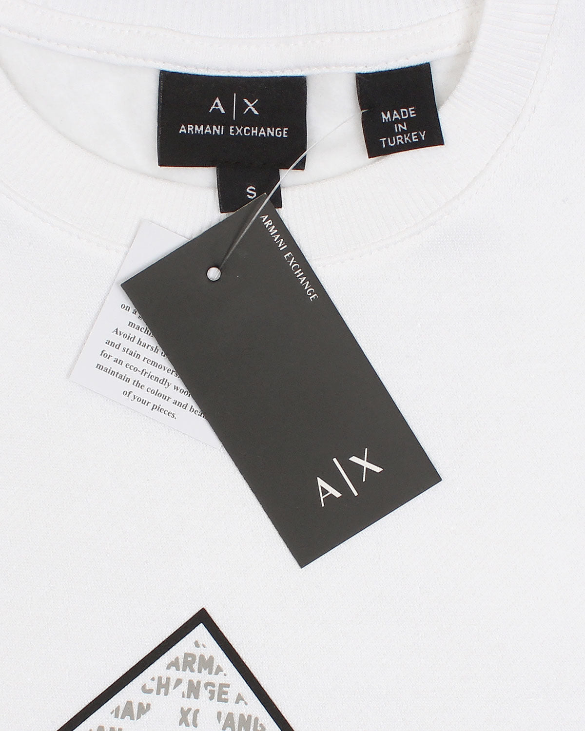 Premium Men's AR Graphic Sweat - White