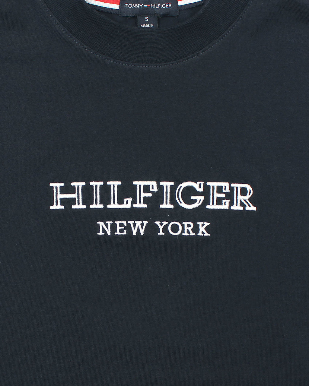 Men's Hil. NewYork T Shirt - Navy Blue
