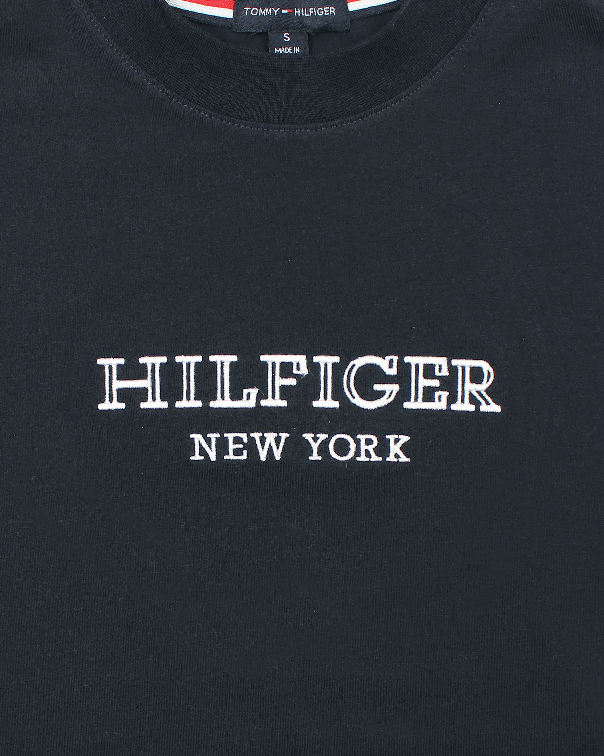 Men's Hil. NewYork T Shirt - Navy Blue