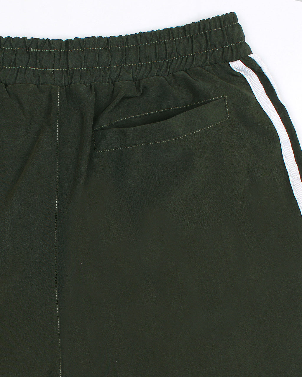 Adi. Tricot Three Stripes Track Pant - Green