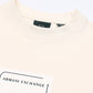 A-X Men's Oversized Logo Patch T-Shirt – Off White