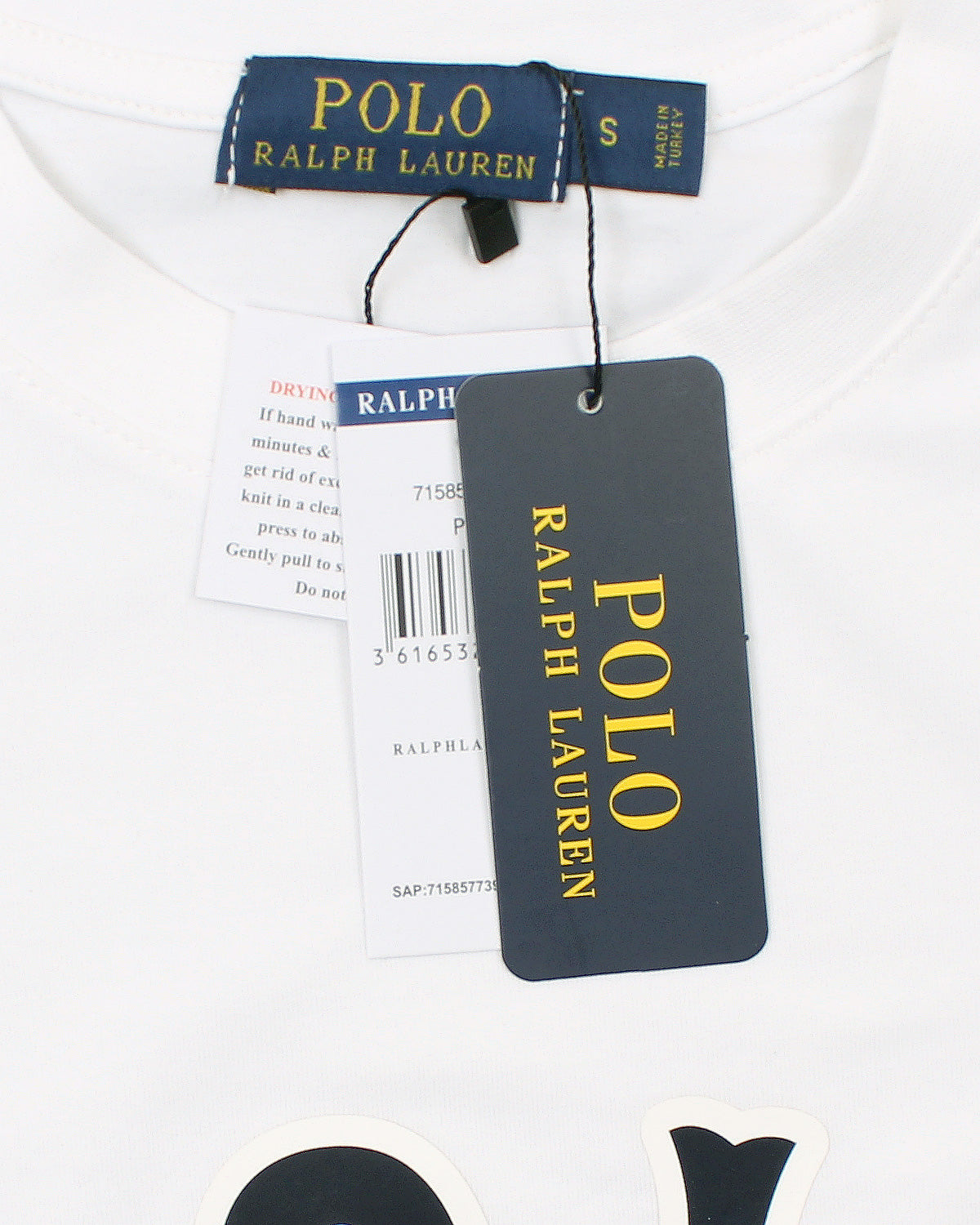 Men's Iconic Polo T Shirt - White