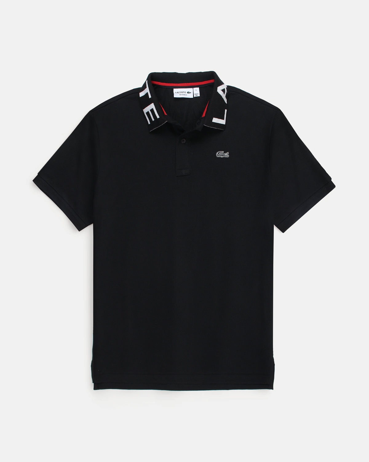 Exclusive L-O-C-T Collar D. Men Polo - Black