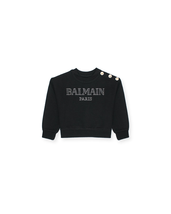 Exclusive Baby Girls Partywear Bal. Top - Black