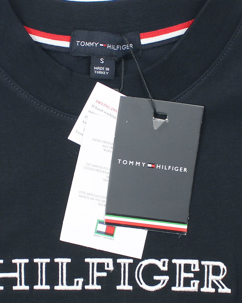 Men's Hil. NewYork T Shirt - Navy Blue