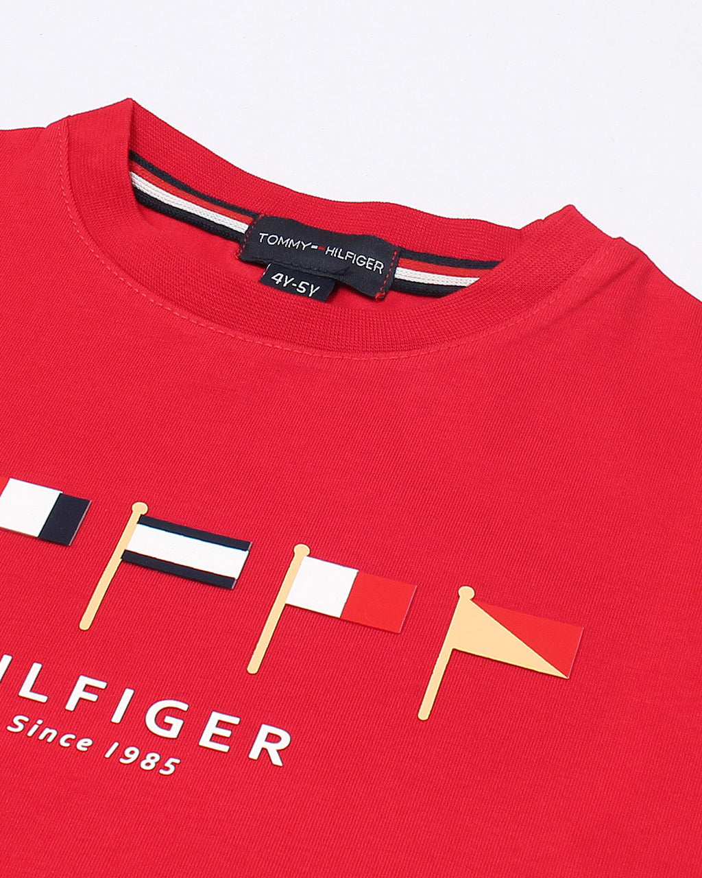Exclusive Hilfiger Flag KIds Tracksuit - Red