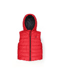 Exclusive Kids Hodded Gillet - Red