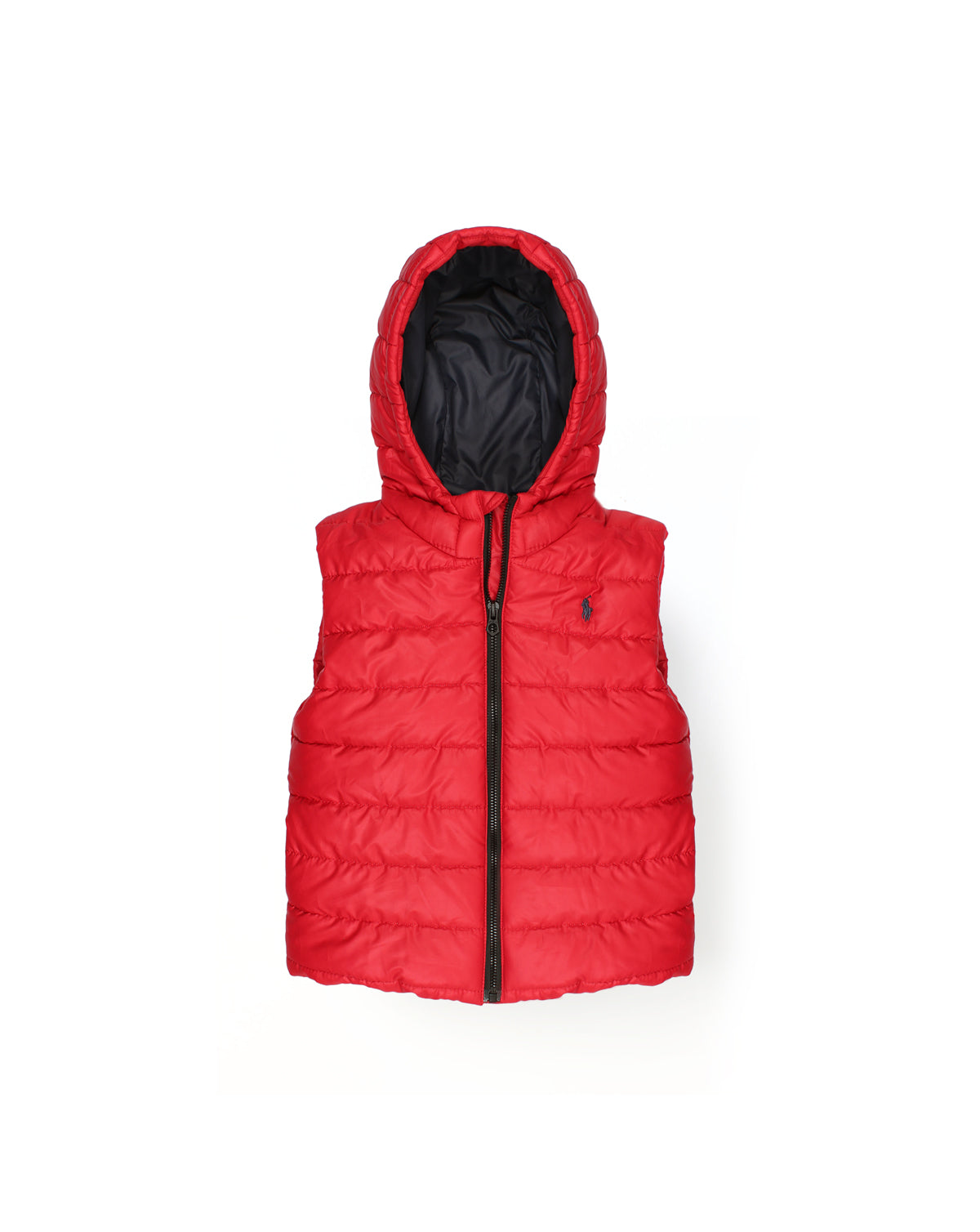 Exclusive Kids Hodded Gillet - Red