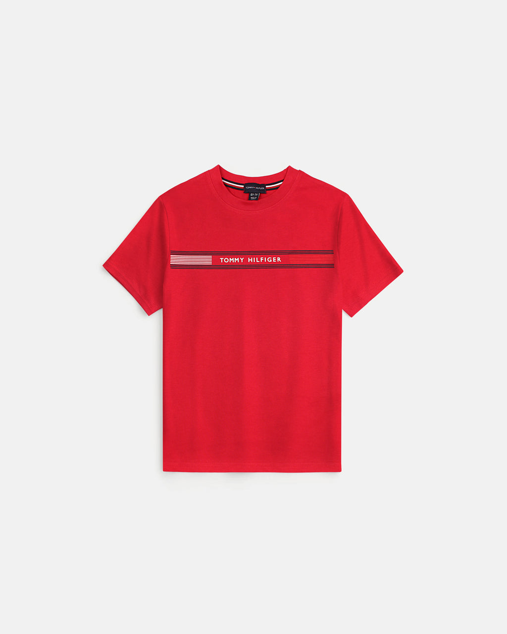 Premium Hilfiger Kids High Tee - Red