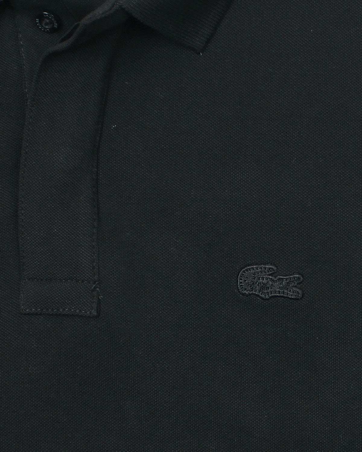 Premium Men's Lac. Classic Polo Shirt - Black