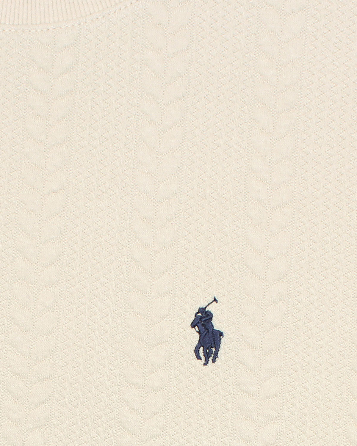 Premium Men's Fleece Sweater - Cream