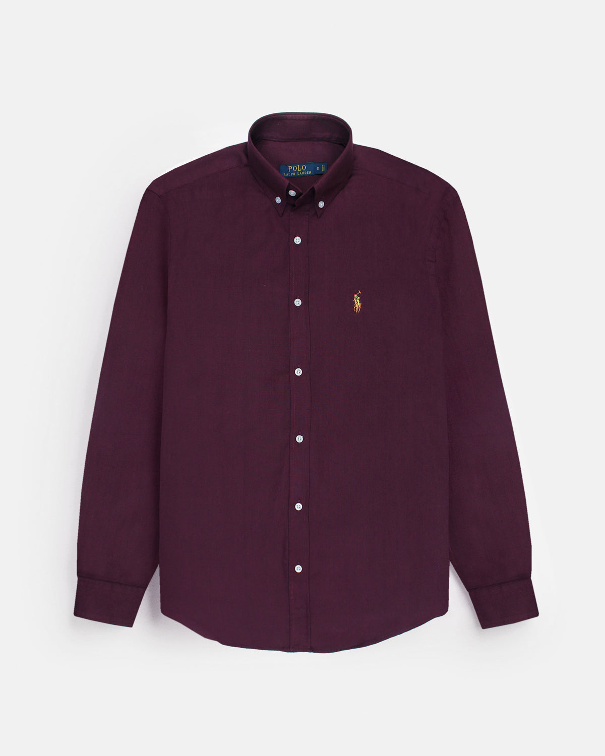 Premium Iconic Men Oxford Shirt -  Maroon