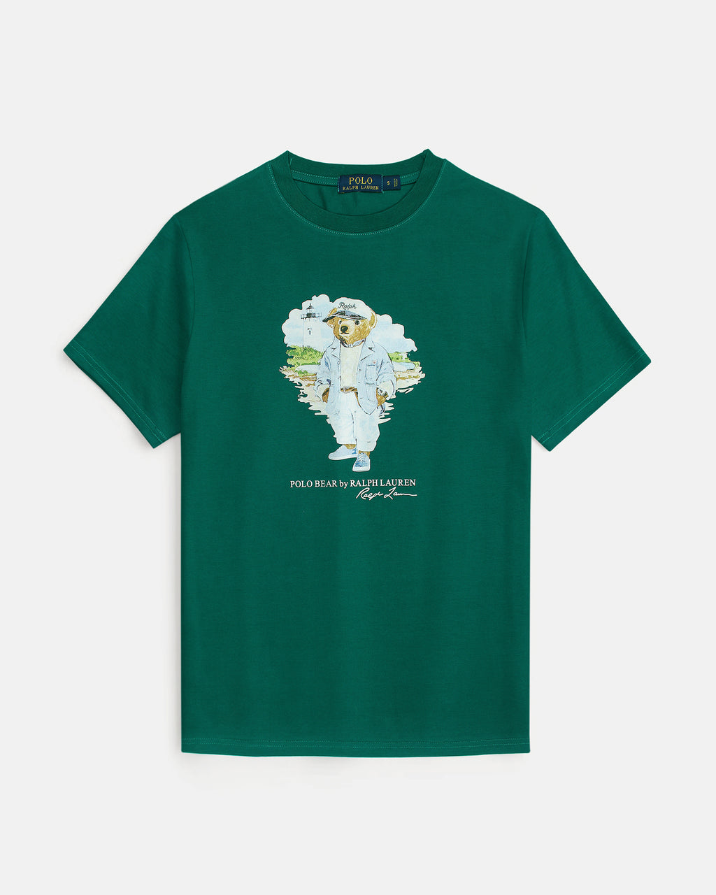 Exclusive R/L Men Bear Tee - Green