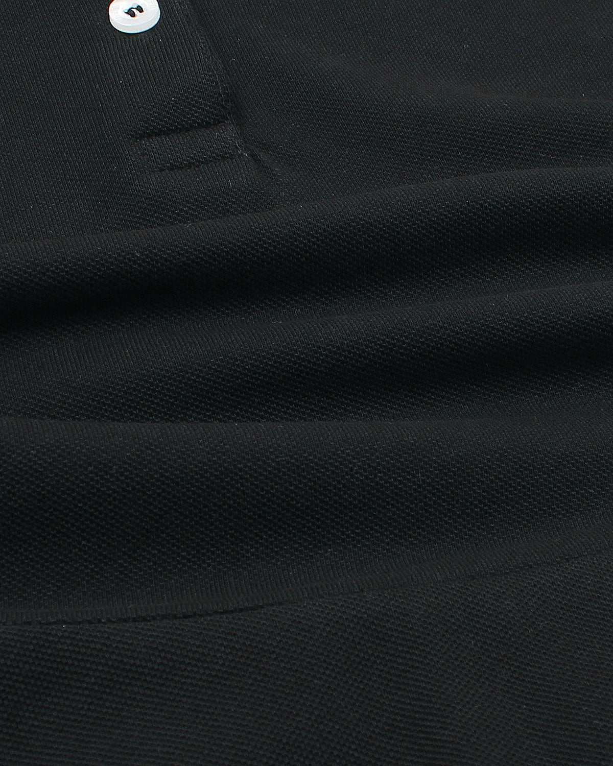 Baby Girl Iconic Polo Dress - Black