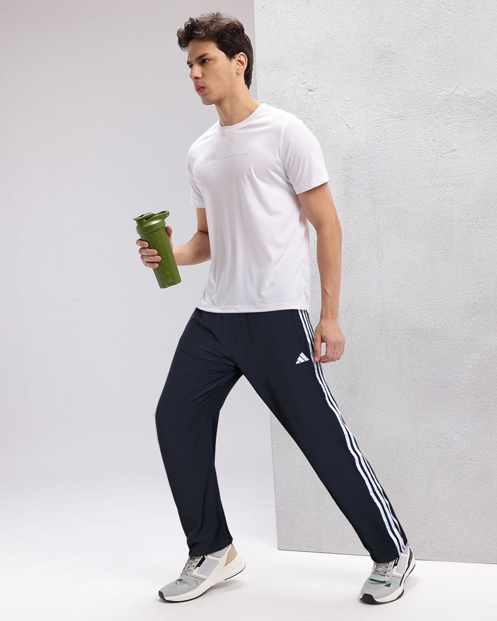 Adi. Tricot Three Stripes Track Pant - Navy Blue