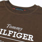 Exclusive Hilfiger Girls Crop Top Tee - Brown