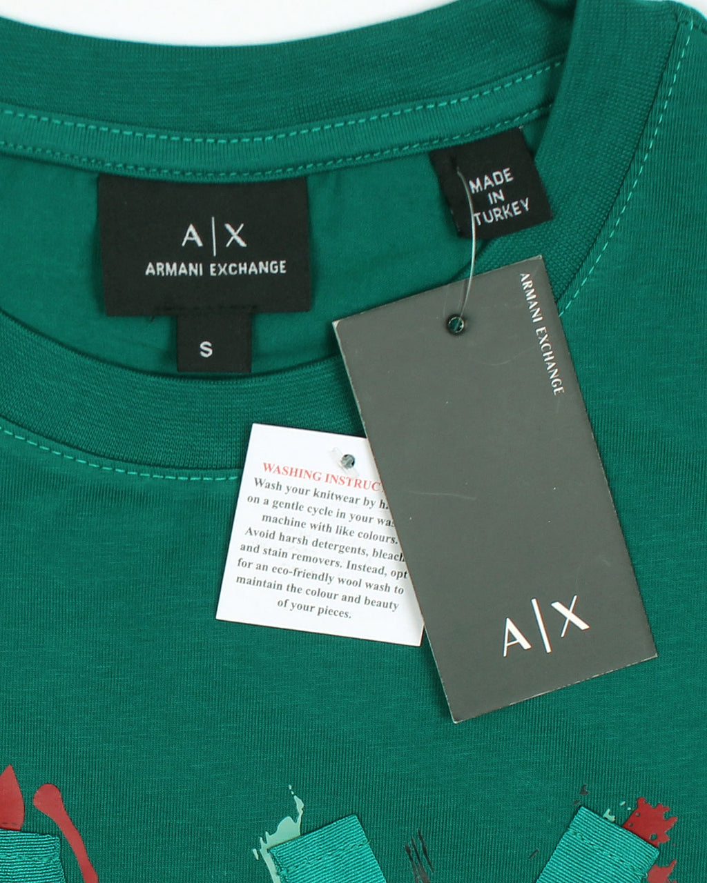 Premium A-X Designer Men Tee - Green