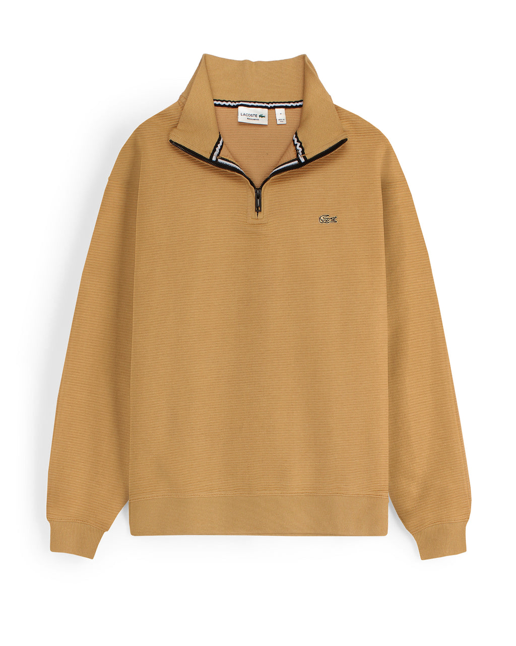 Premium Men's Loc. Mock Neck - Brown