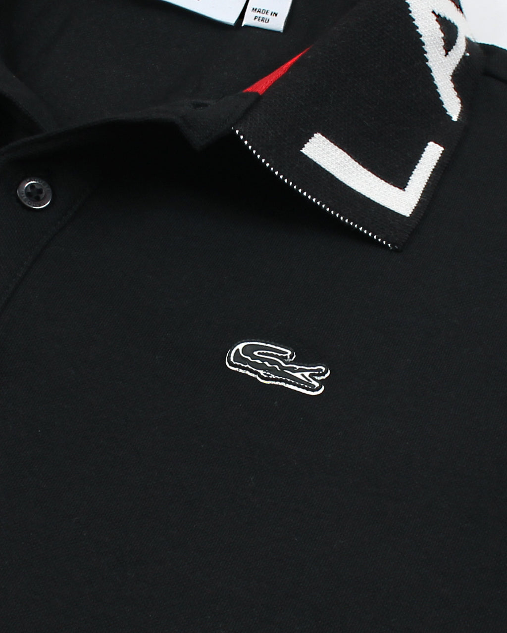 Exclusive L-O-C-T Collar D. Men Polo - Black