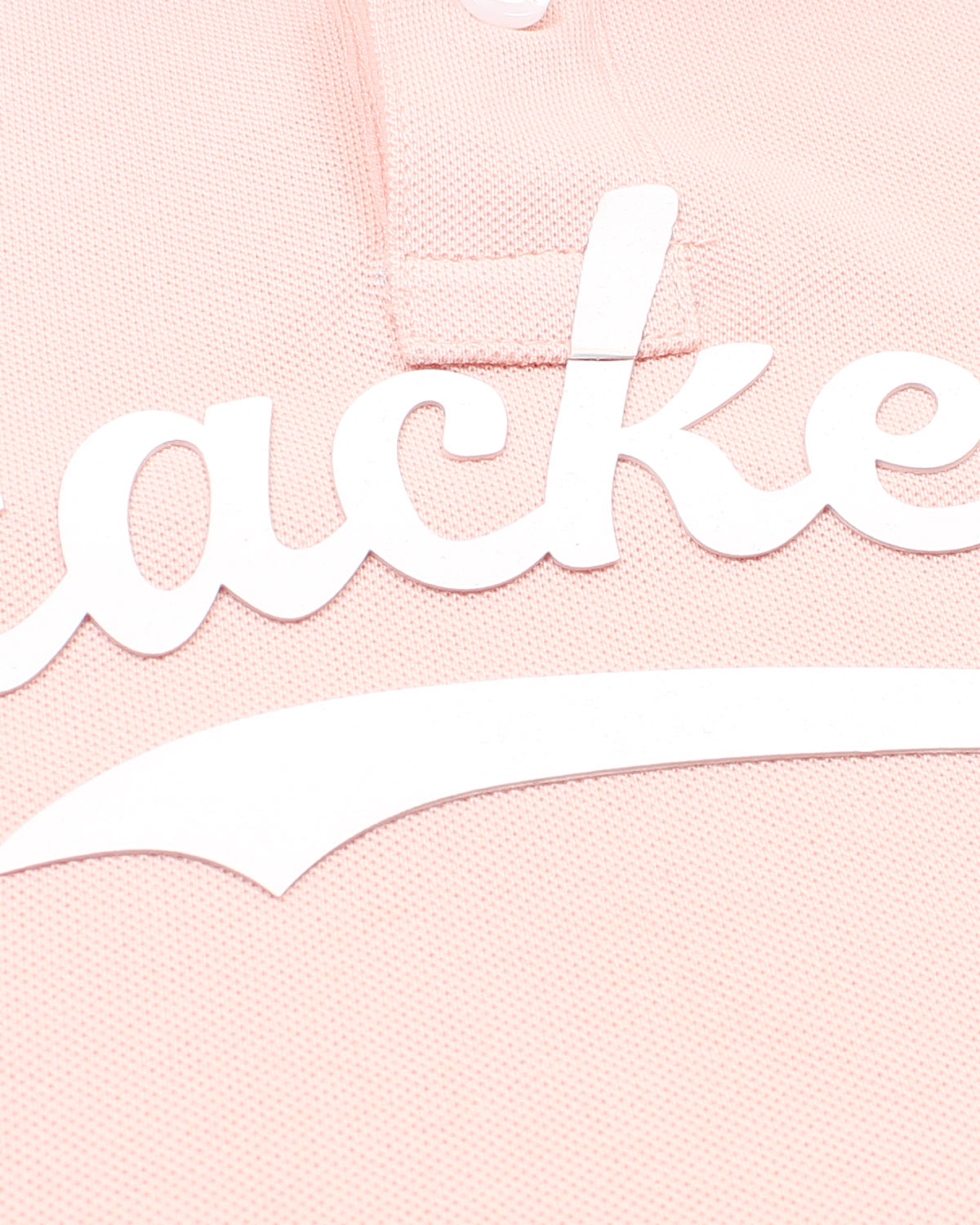 Kids Iconic HKT Logo Polo Shirt - Pink