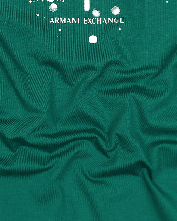 Exclusive A-X Designer Men Tee - Green