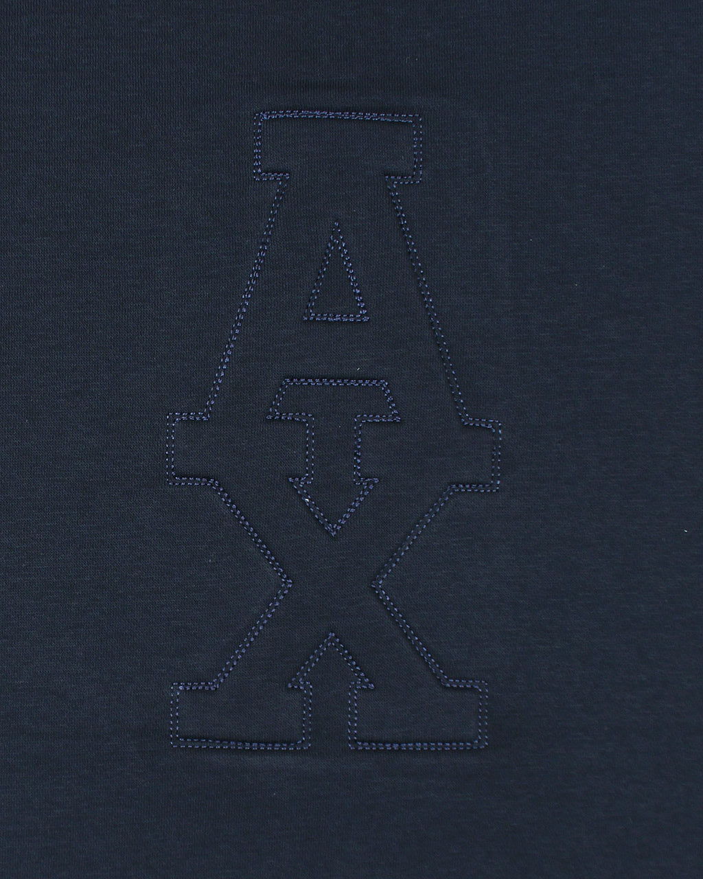 Exclusive A-X Men Embossed Sweat - Navy Blue