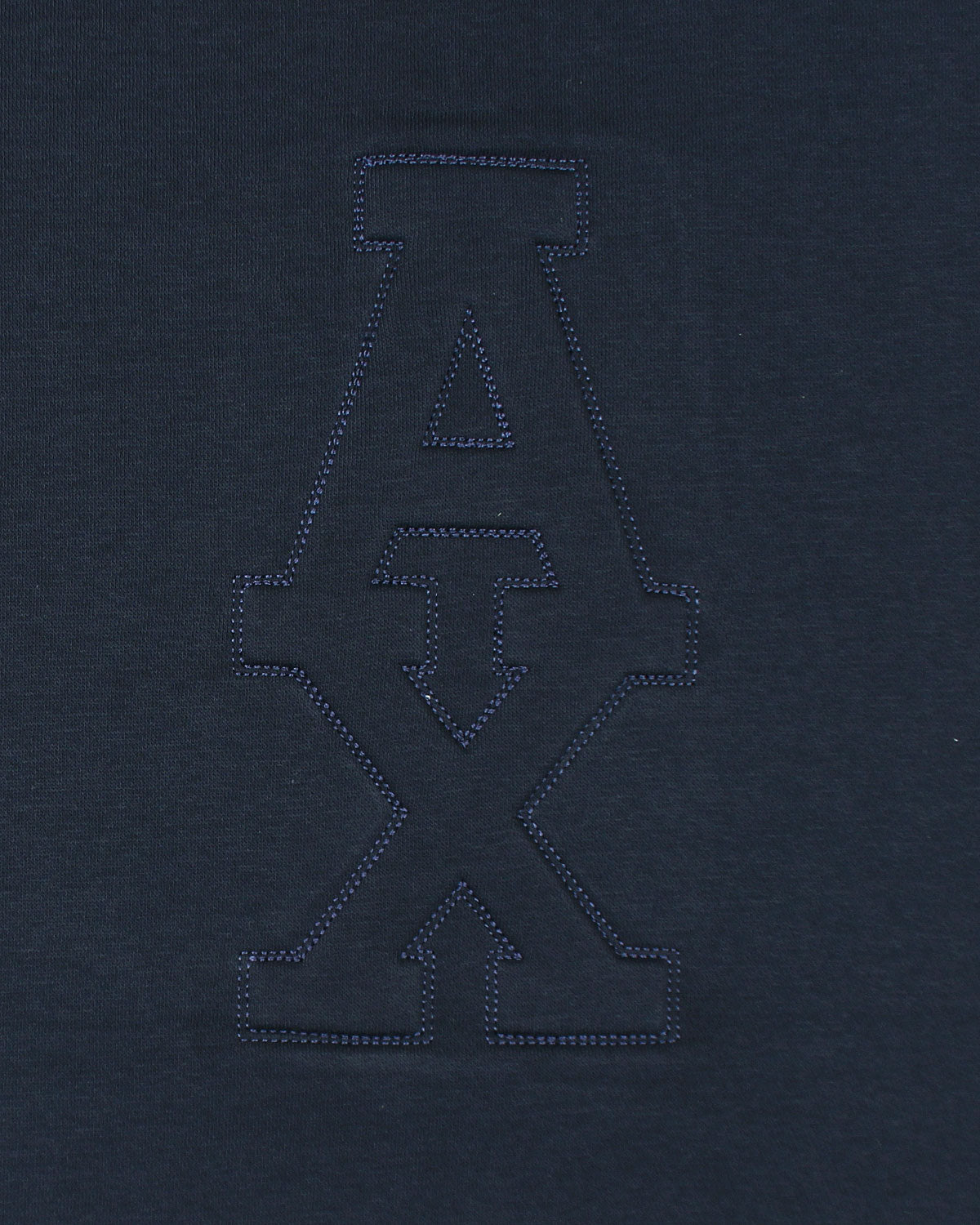 Exclusive A-X Men Embossed Sweat - Navy Blue