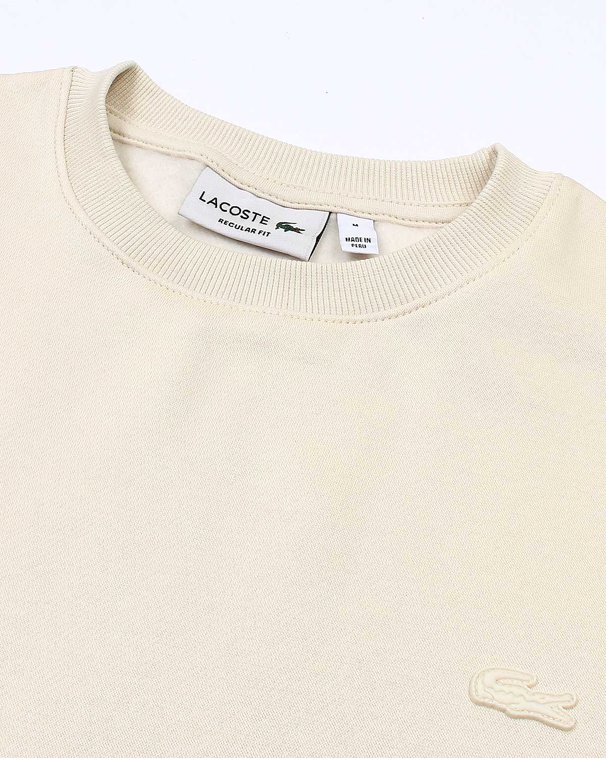 Oversized  L-C-S-T Mens Basic Sweat - Off-White