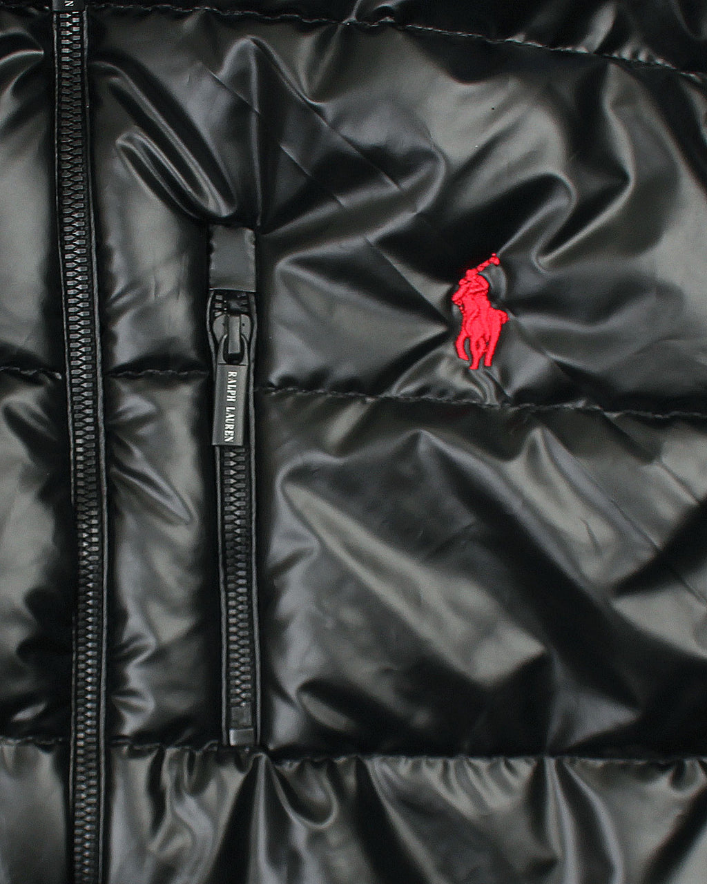 Iconic R-L Zip Gillet - Black