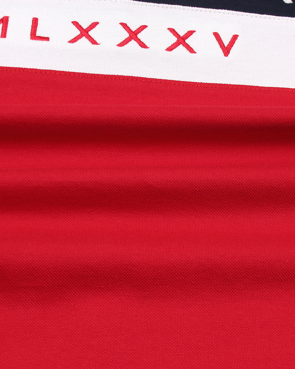 Exclusive Tommy Panel Polo - Red