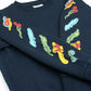 Premium Off-W Boys Sweat - Navy Blue