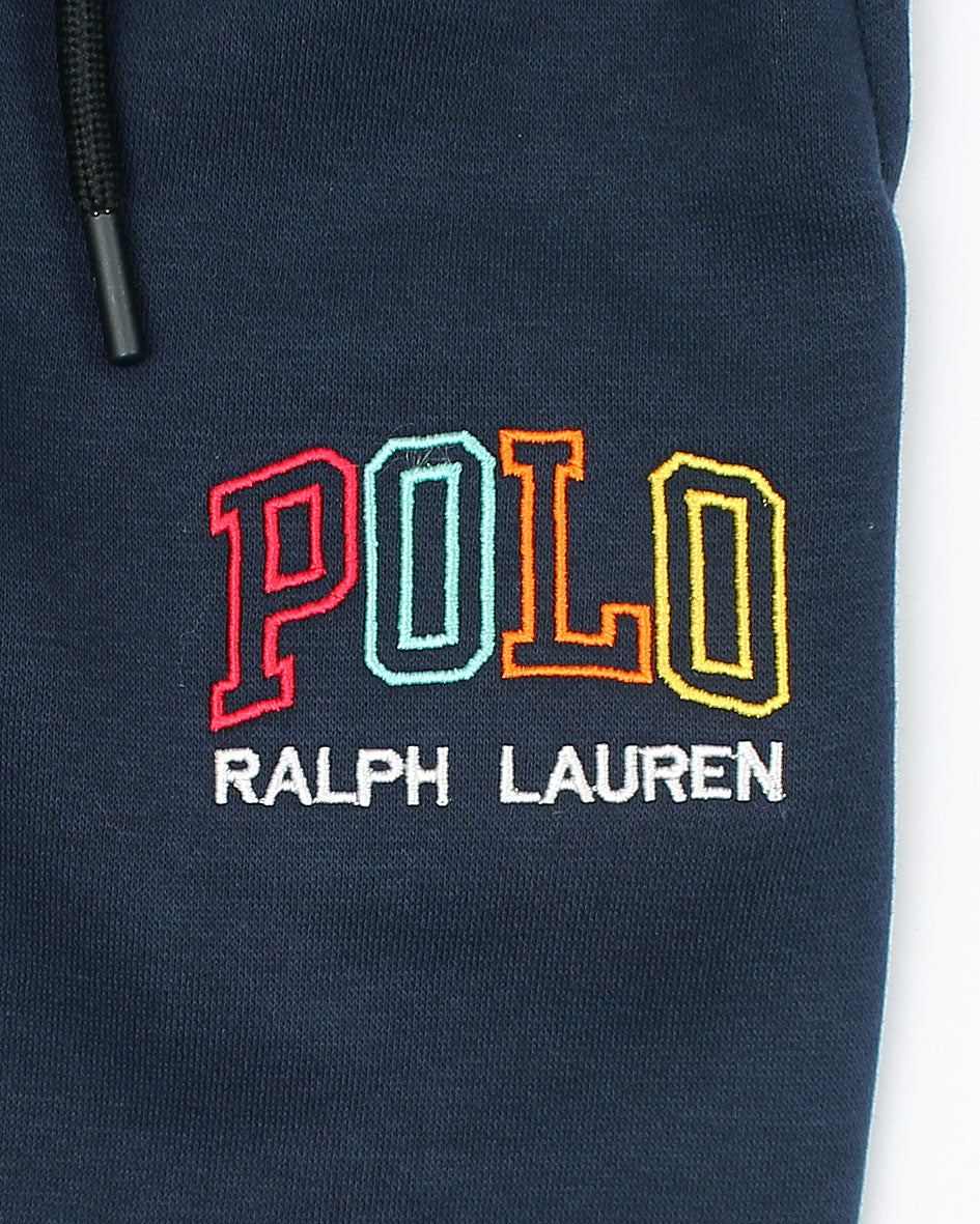 Premium Winter Kids Polo Jogger Pants - Navy Blue