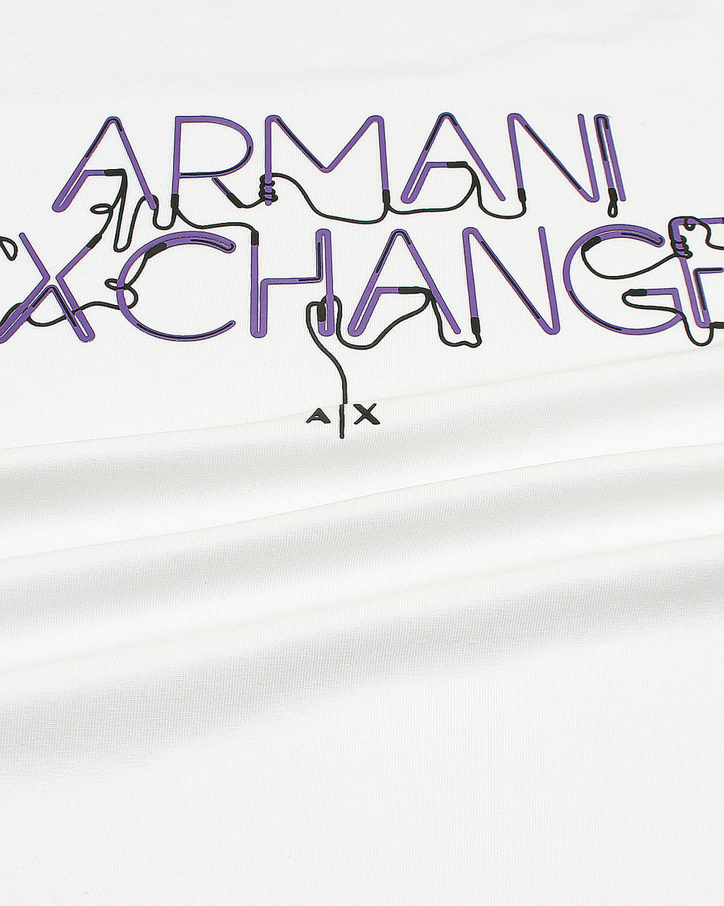 Exclusive A-X Signature Tee - White