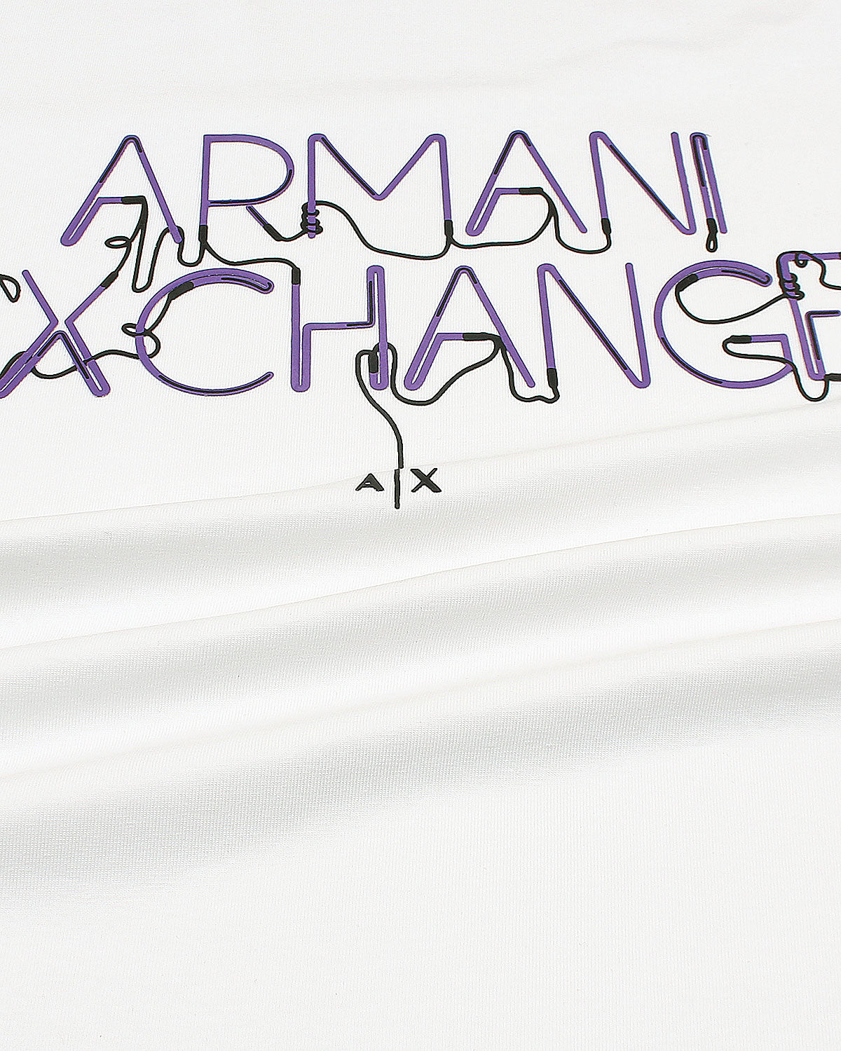 Exclusive A-X Signature Tee - White