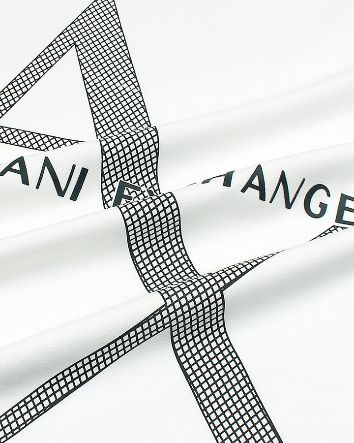 Exclusive A-X Designer Tee Men - White