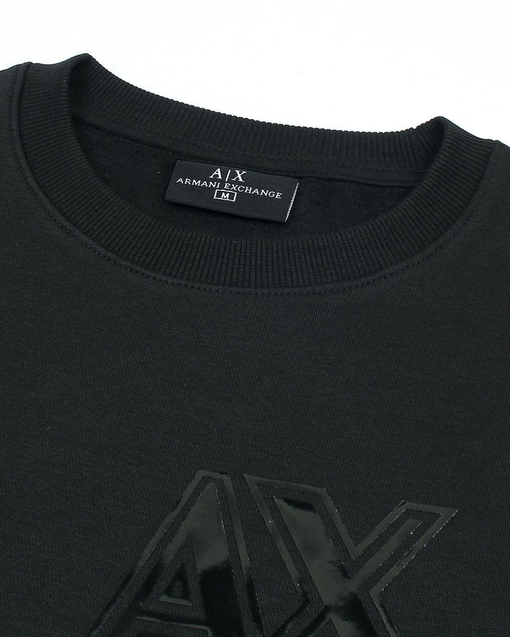 Exclusive A-X Mens Designer Sweat - Black