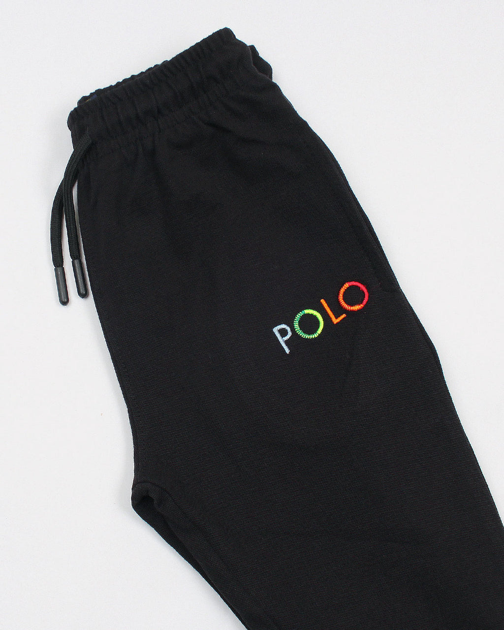 Iconic Summer Polo Kids Pique Trouser - Black