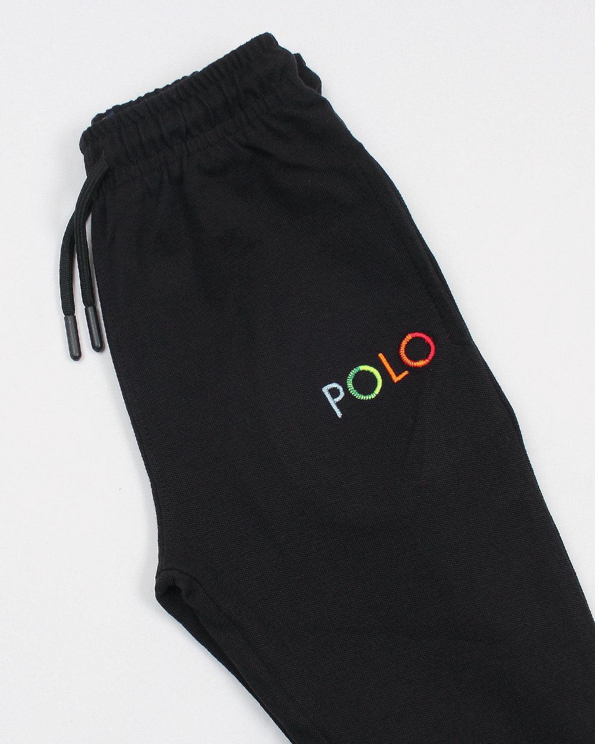 Iconic Summer Polo Kids Pique Trouser - Black