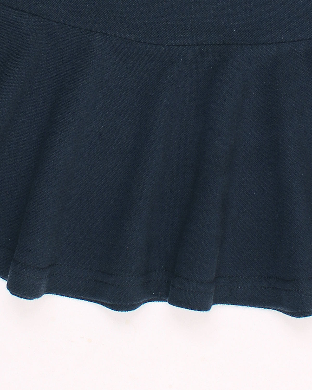 Baby Girl Iconic Polo Dress - Navy Blue