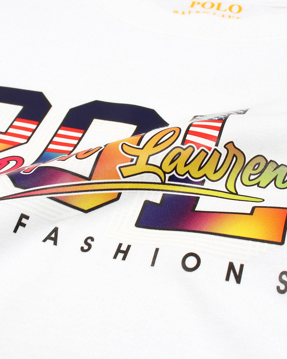 Premium Polo Boys Tee - White