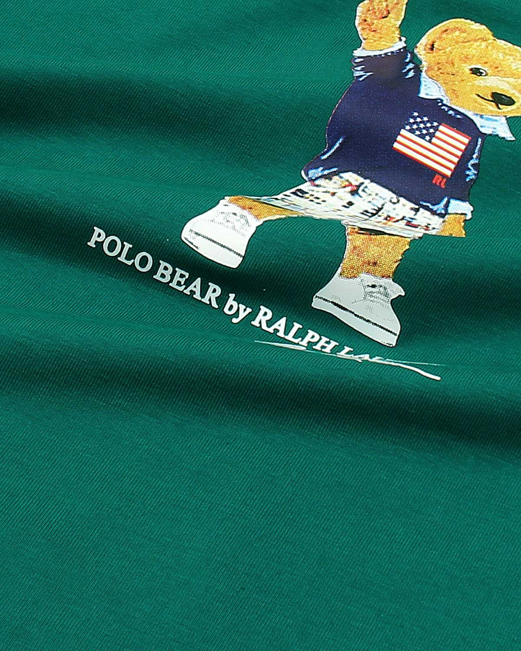 Exclusive Kids Flowes Bear Tee - Green