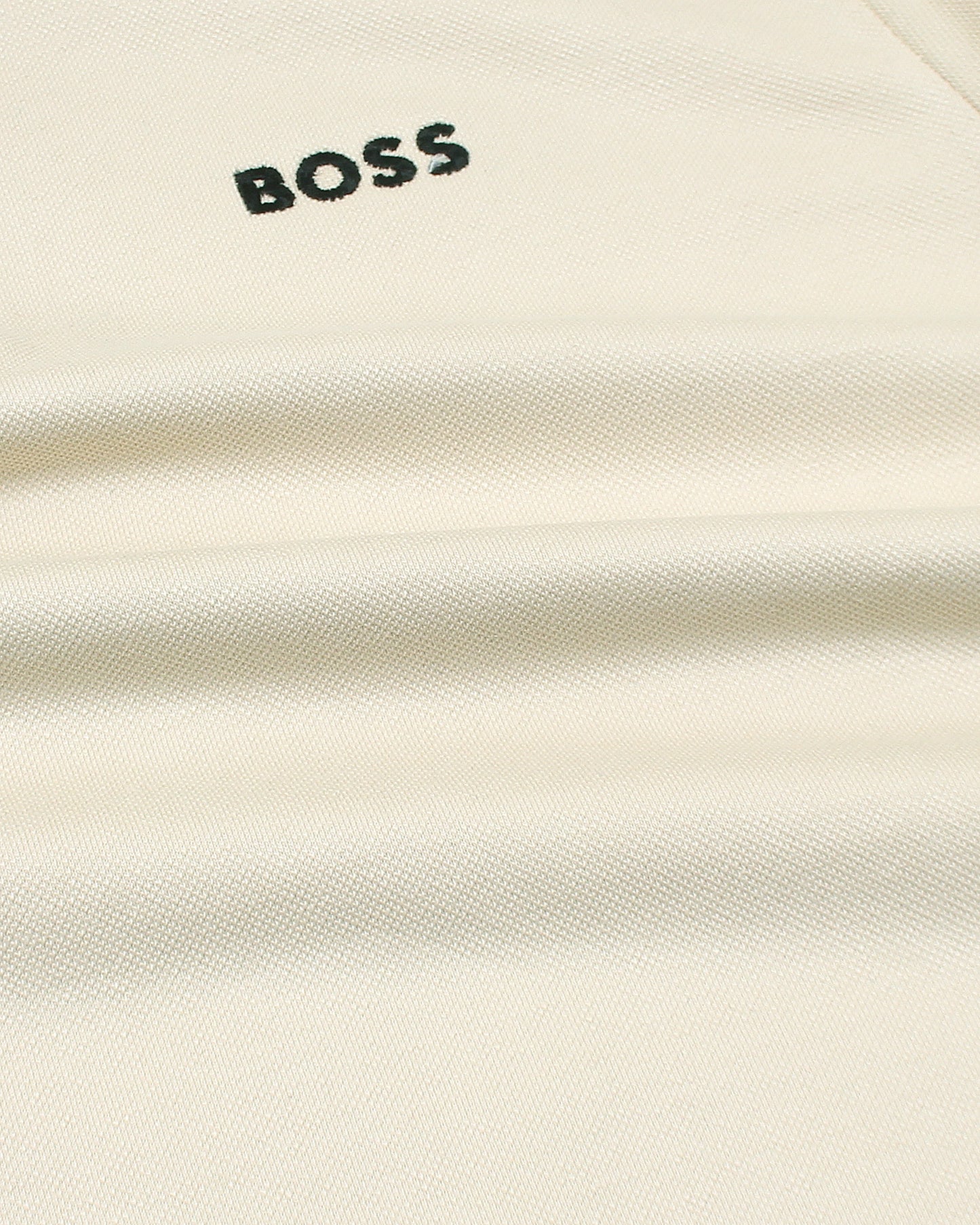 Iconic Bo/ss Basic Polo Shirt - Off White