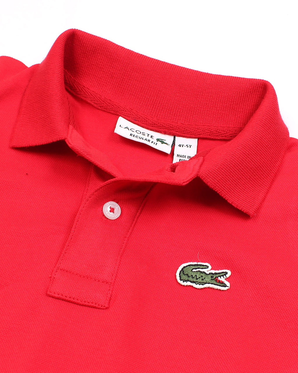 Exclusive Baby Girl Loc. Polo - Red