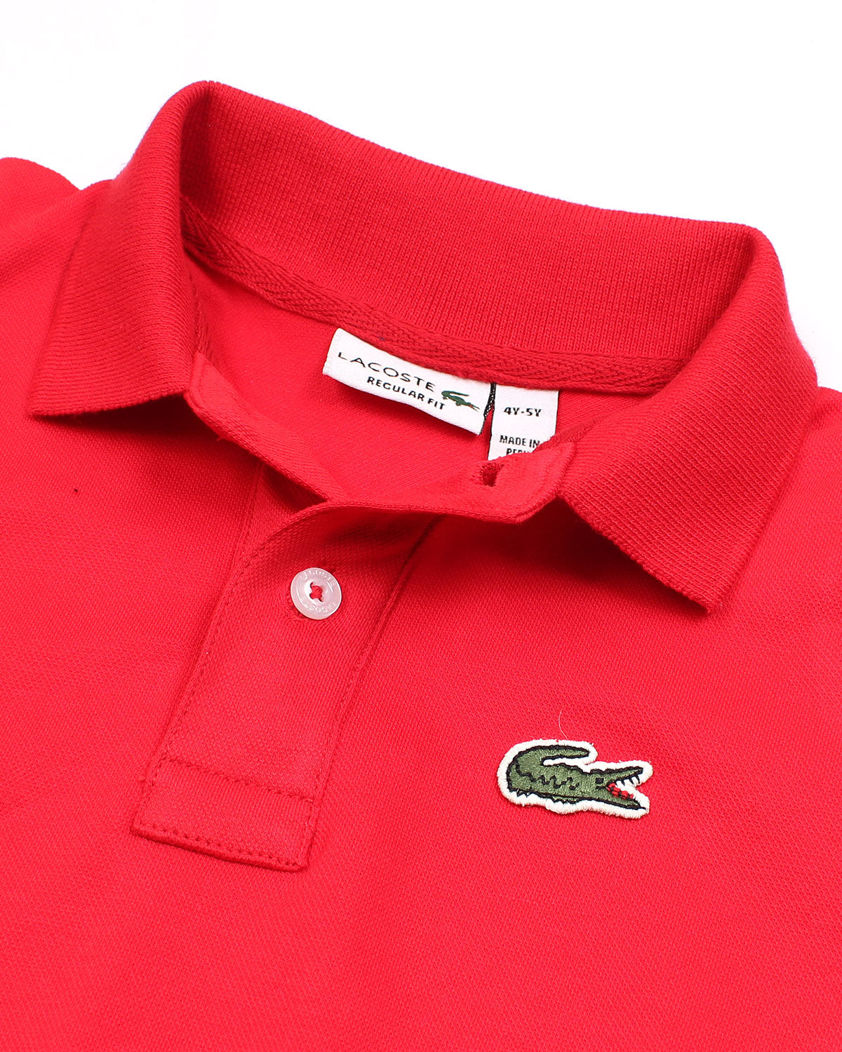 Exclusive Baby Girl Loc. Polo - Red