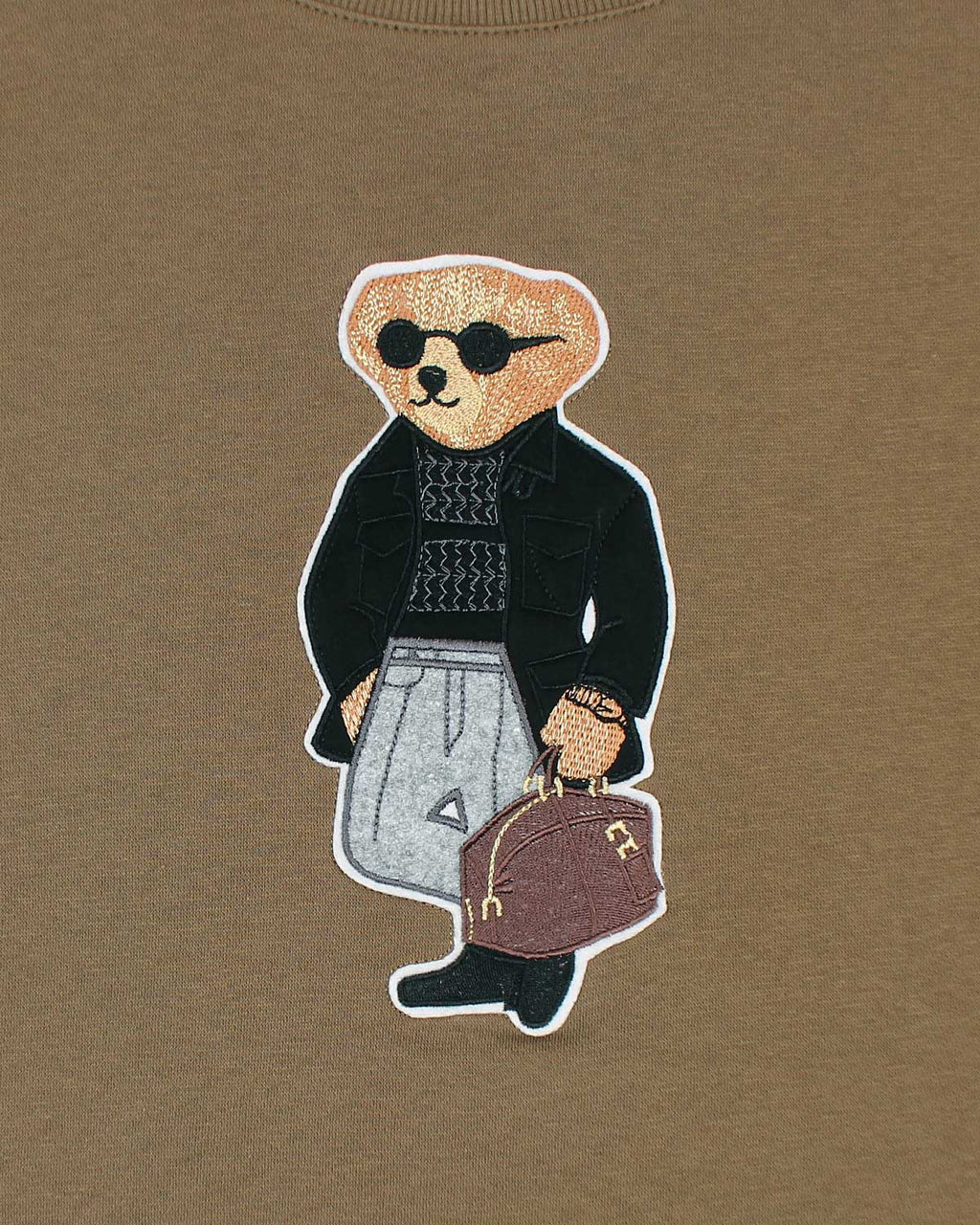 Exclusive Mens Bear Sweat - Brown