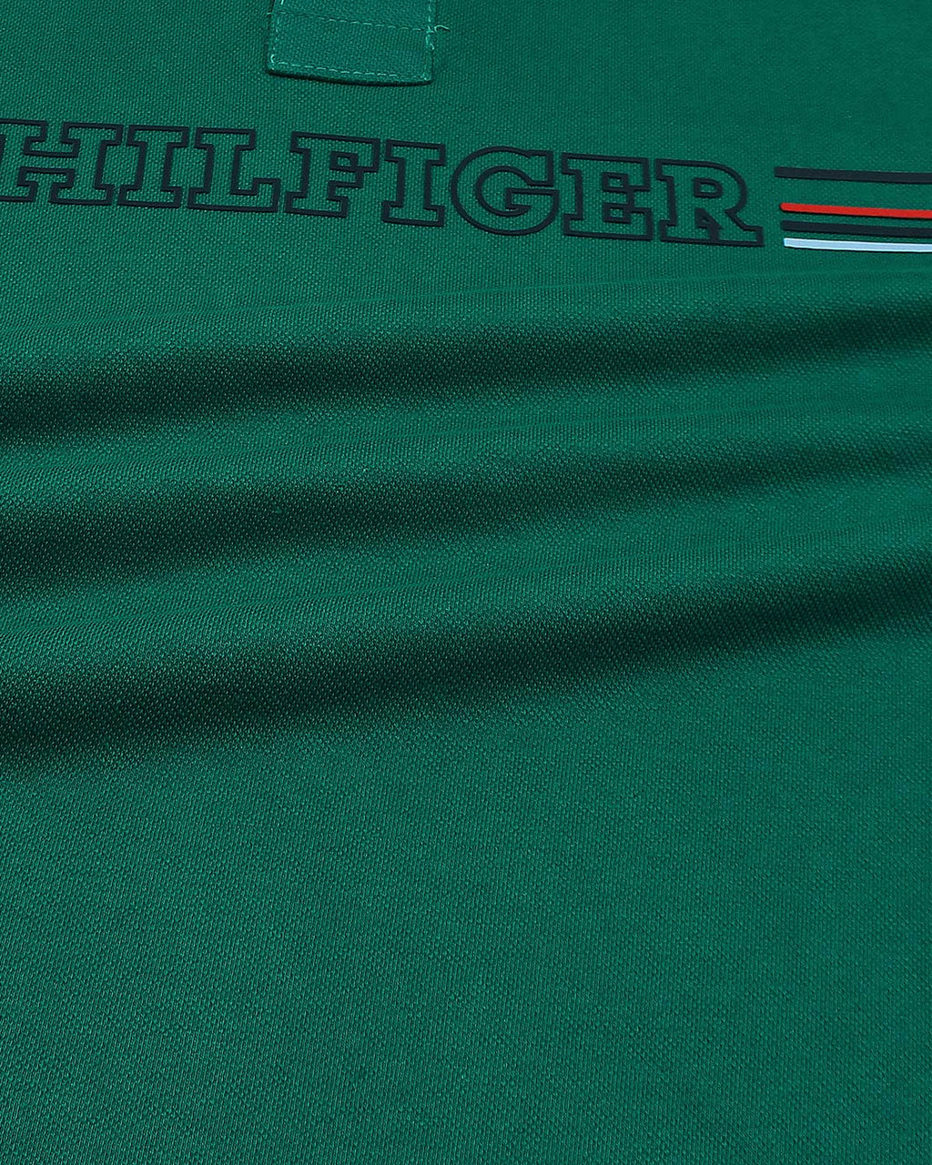 Exclusive Hilfiger Stripe Polo - Green