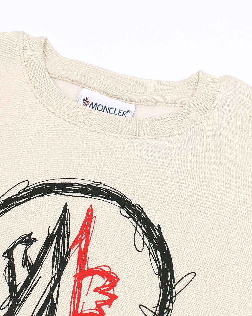 Mon. Kids Batch Sweatshirt - Off White